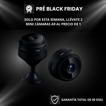 Black Friday Mini Cámara A9 - Paga 1 | Llévate 2